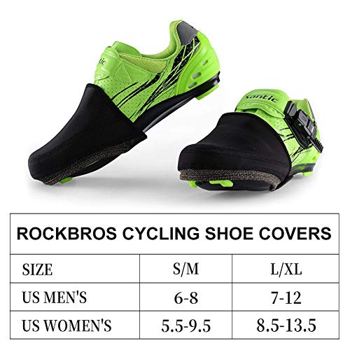 ROCKBROS Cycling Shoe Covers Bike Toe Covers Winter Toe