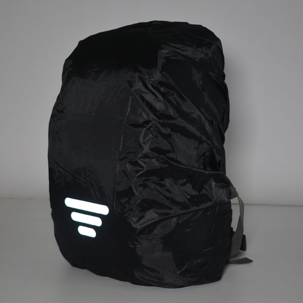 Water Proof Backpack Rain Cover with Reflective Strap Lightweight Oxford Cloth Rucksack Protector for Cycling, Hiking, Mountaineering