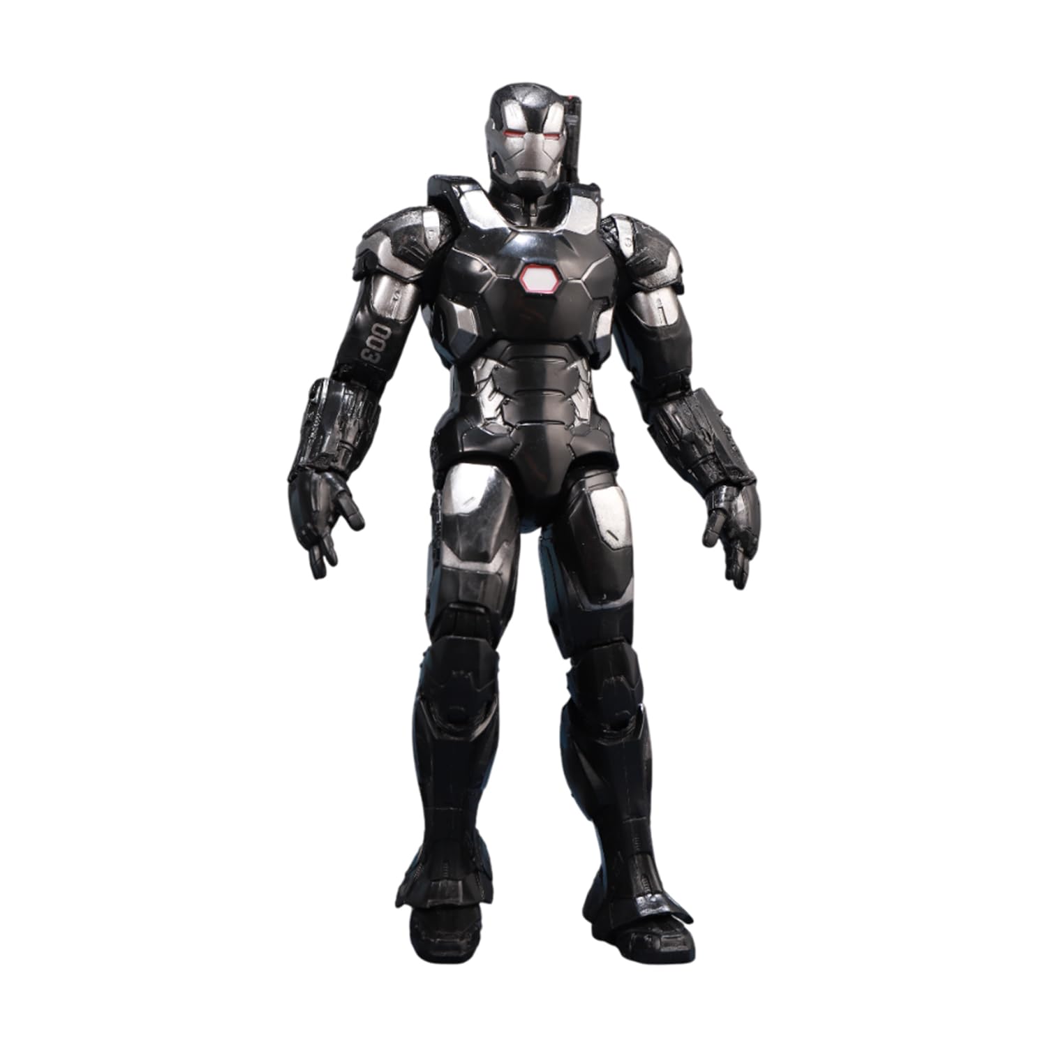 Marvel War Machine 7 Inch Superhero Action Figure Toy | Avengers Collectible Figurine | Fully Articulated ABS + PV Material | Armored Superheroes Toy by Comiclyfe for Kids & Collectors-picture-33