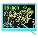Tavoletta Grafica LCD Scrittura, 15 Pollici Colorato Tavoletta Grafica LCD, Deecam con le Tavolette per Scrittura Portatili di Stilo LCD per Disegni per Bambini, Quaderni per la Casa e per il Lavoro