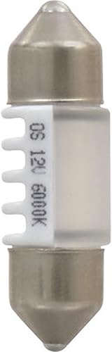 Miniatura 2 de SYLVANIA - Mini bombilla LED Festoon DE3021 de 1.220 in blanca - LED brillante - Ideal para iluminación interior - Mapa, maletero, carga y matrícula