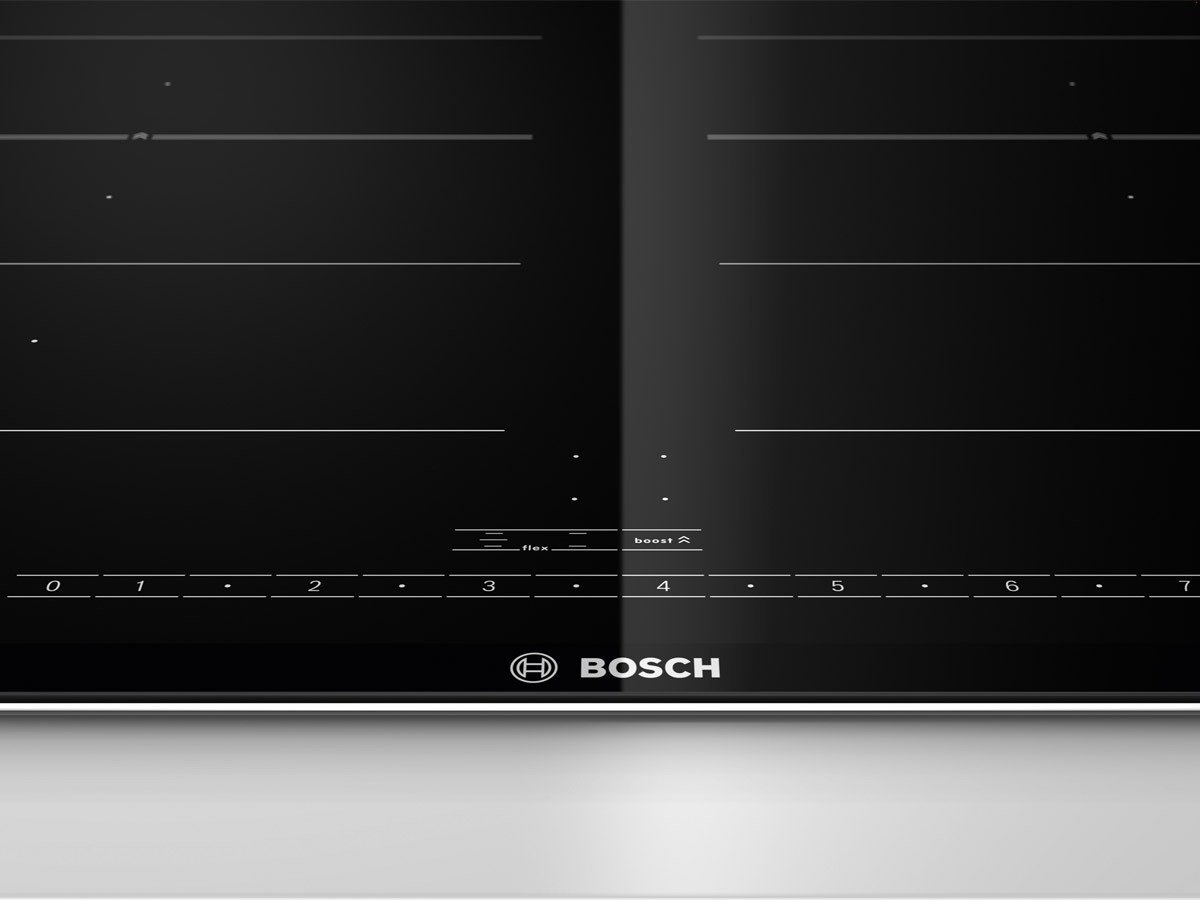 Bosch PIV675N17E Elektro-Kochstelle/A / 0,74 kWh/Breite: 60,6 cm/Schwarz/Directselect Classic/Topcontrol Digitalanzeige/Glasskeramik