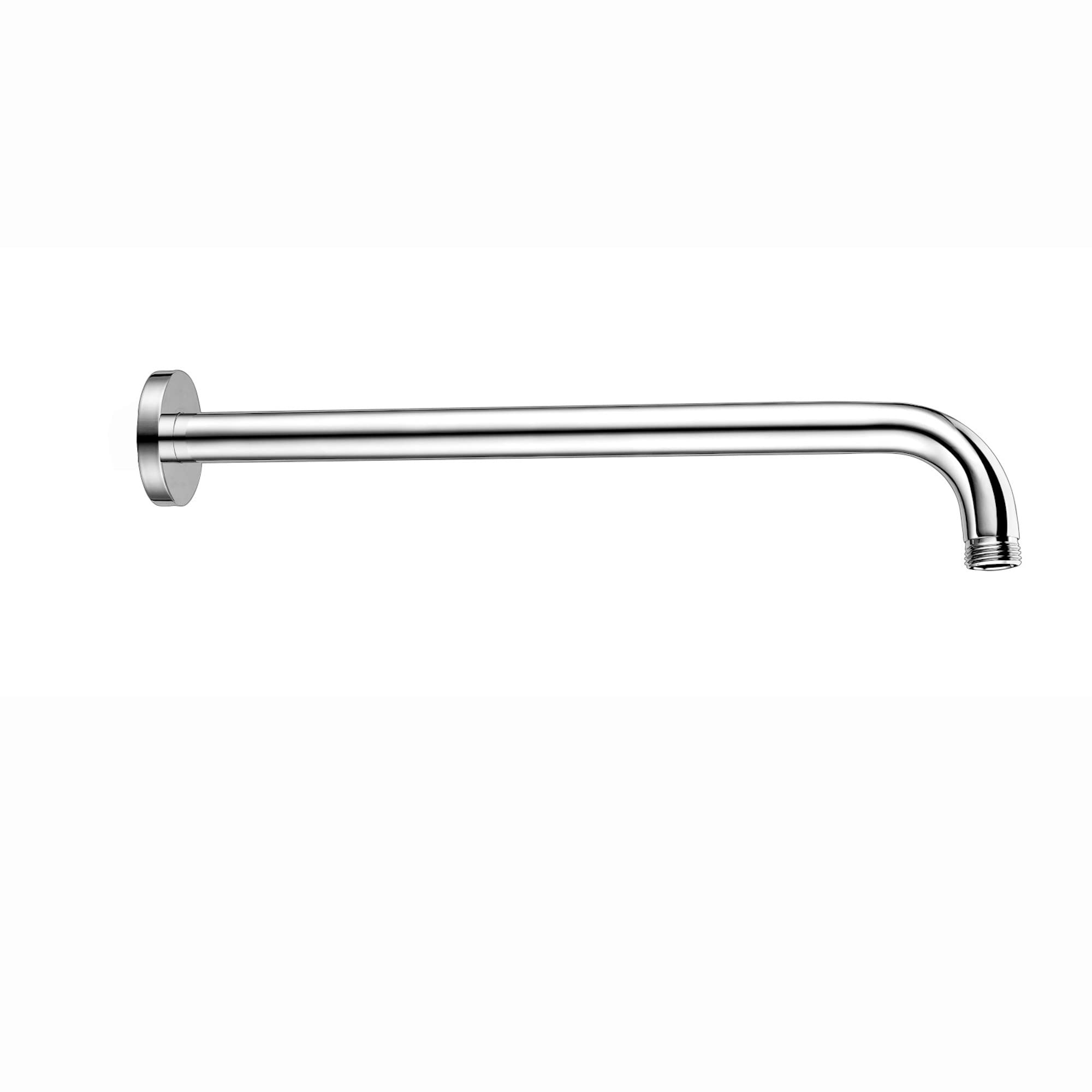 ENKI A17 320mm Chrome Shower Head Arm Concealed Wall Mount Round Design