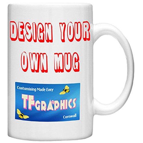 Design Your Own Custom 15oz Large Mug - Personalised with your Design