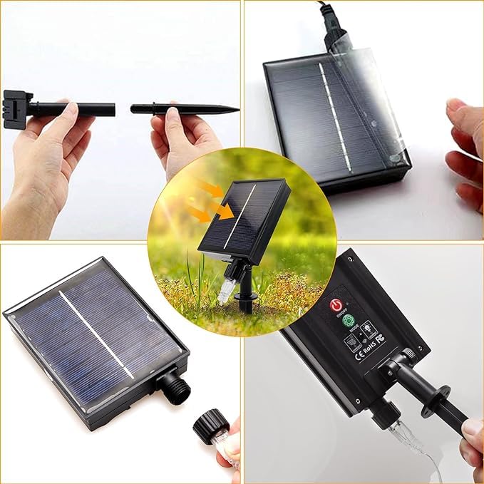 Solar Guirnalda Manguera, Interior y Exterior Luz Cadena con control remoto,Luces de Cuerda Impermeables,LED luz cadenas para bodas,fiestas y Navidad,Luces de Navidad (Multicolor, 52M/171ft 500LED)