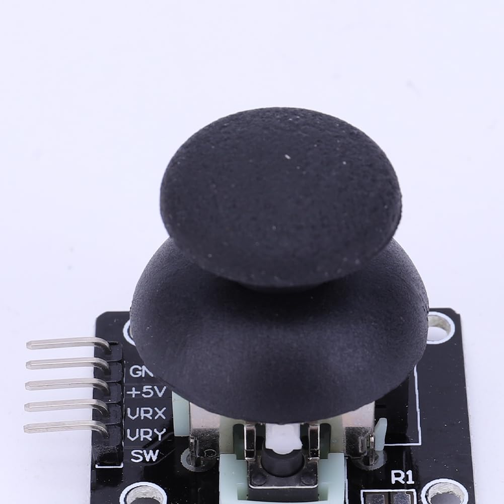 Capteur de tige de contrôle de jeu à double axe 5 V Module de dérivation du joystick 2,54 mm Capteur à levier de contrôle KY-02
