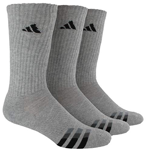 adidas Men's Cushioned Crew Socks (3-Pair)