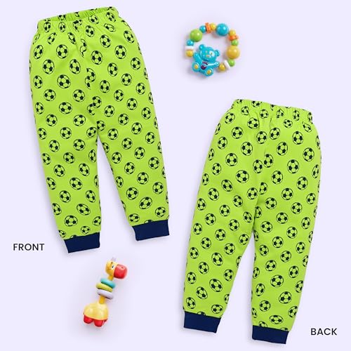 Image of LuvLap Baby Boys & Girls 100% Cotton Pyjama Sets, Pack Of 4