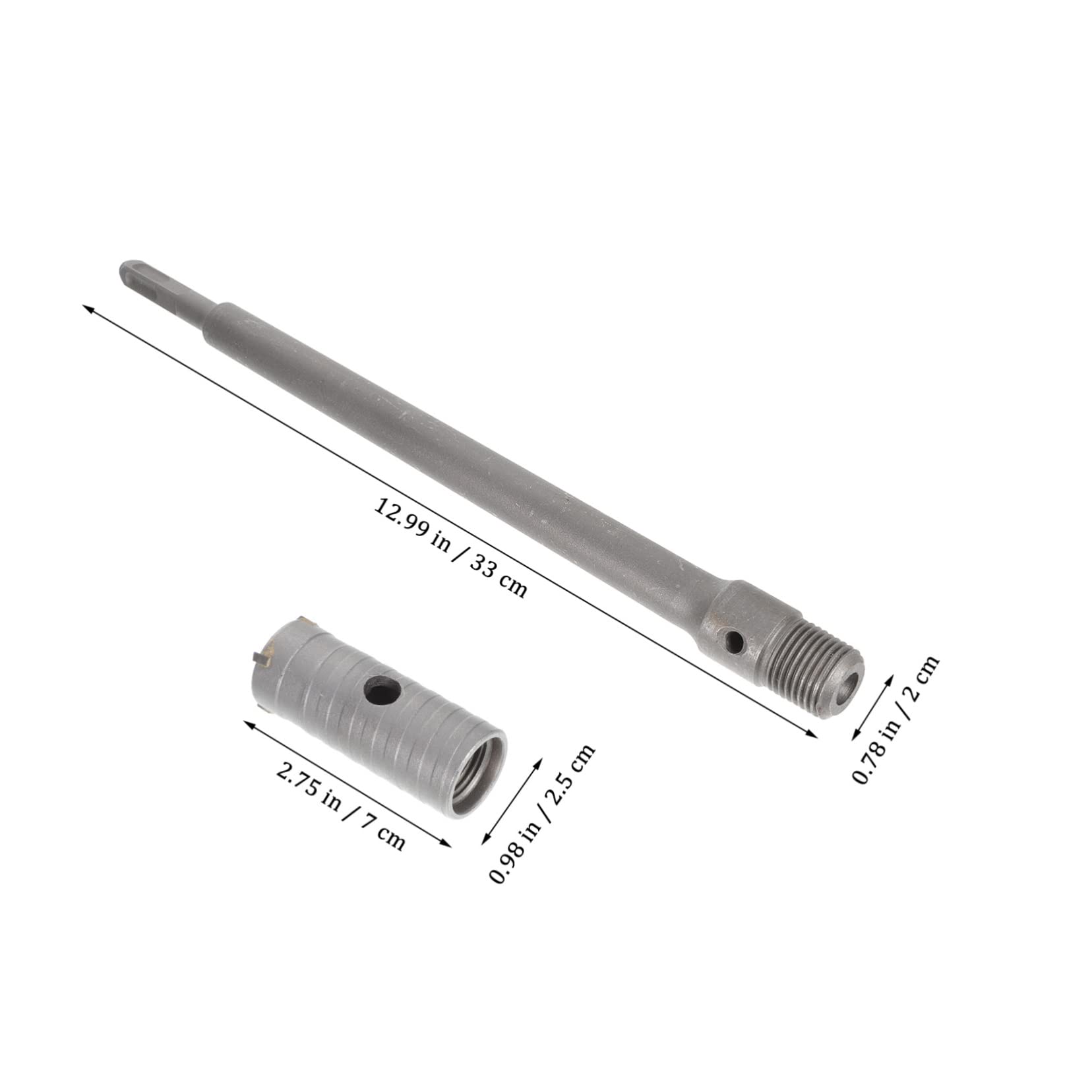 jojofuny 1set Punte Trapano Per Muratura Per Perforazione e Adatte Per Forature Su e Installazione Impianti
