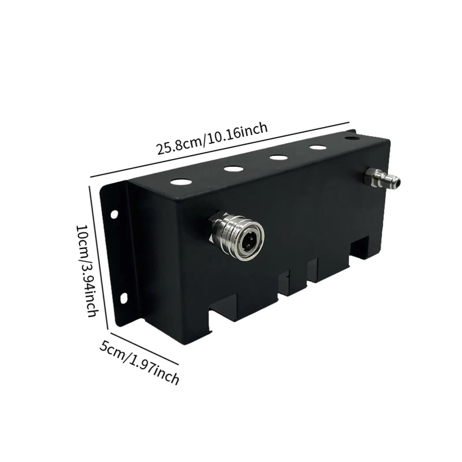 Soporte para pistola de lavado a presión, soporte multifuncional para boquillas, montaje en pared, práctico organizador de herramientas de metal