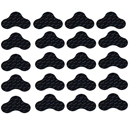 Anti Derapant Tapis 20 Pièces Auto-adhésif Autocollant de Tapis Patins De Tapis Anti Derapant Tapis Réutilisable Rug Grippers Lavable Sticker Tapis Antidérapant pour Tous Les Sols Lisses (Noir) Cover