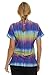 MediChic Scrubs Printed V-Neck Scrub Top - Four Pocket Fashion Scrub Top for Women