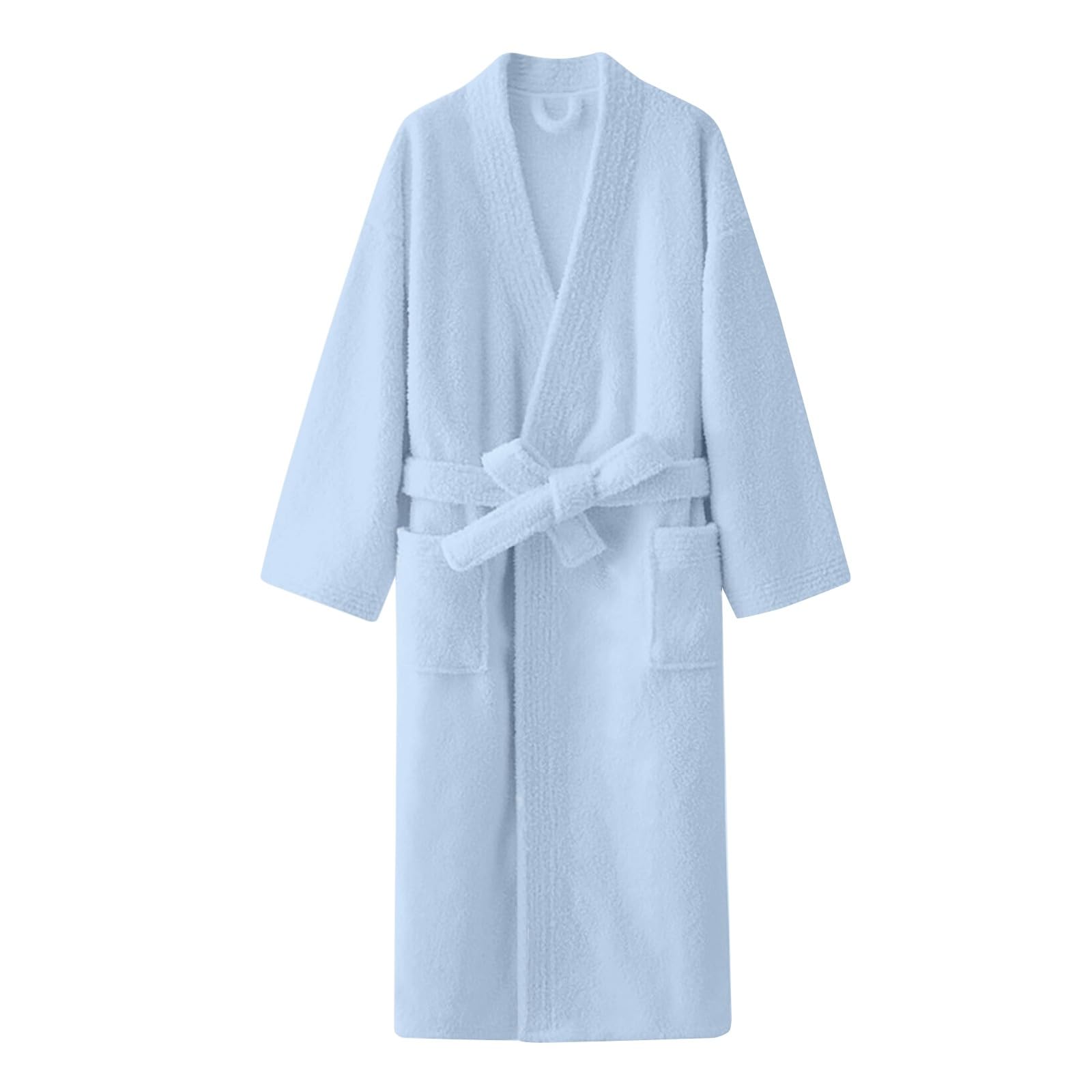 Albornoz Mujer 100% Algodón, Toalla Rizo Americano 450 gsm, Albornoces Juveniles, Ducha, Piscina, Bata Baño, Unisex,Hombre, Tallas S M L XL XXL 3XL