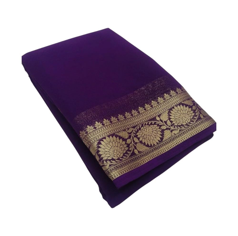 rajmala fashion RAJMALAWomen's Cerep Silk Saree Handwoven, Lightweight, Elegant And Traditional Design Perfect for Weddings & Festivals With Matching Blouse Piece-picture-28