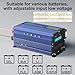 4000 Watt Inverter Pure Sine Wave Power Inverter 12V to 110V 120V AC, 7000W Surge Peak Power for 2s, 2025 New Invention, FCC Approved, Compatible with Lithium Battery,for Car Off-Grid Solar RV Vehicle