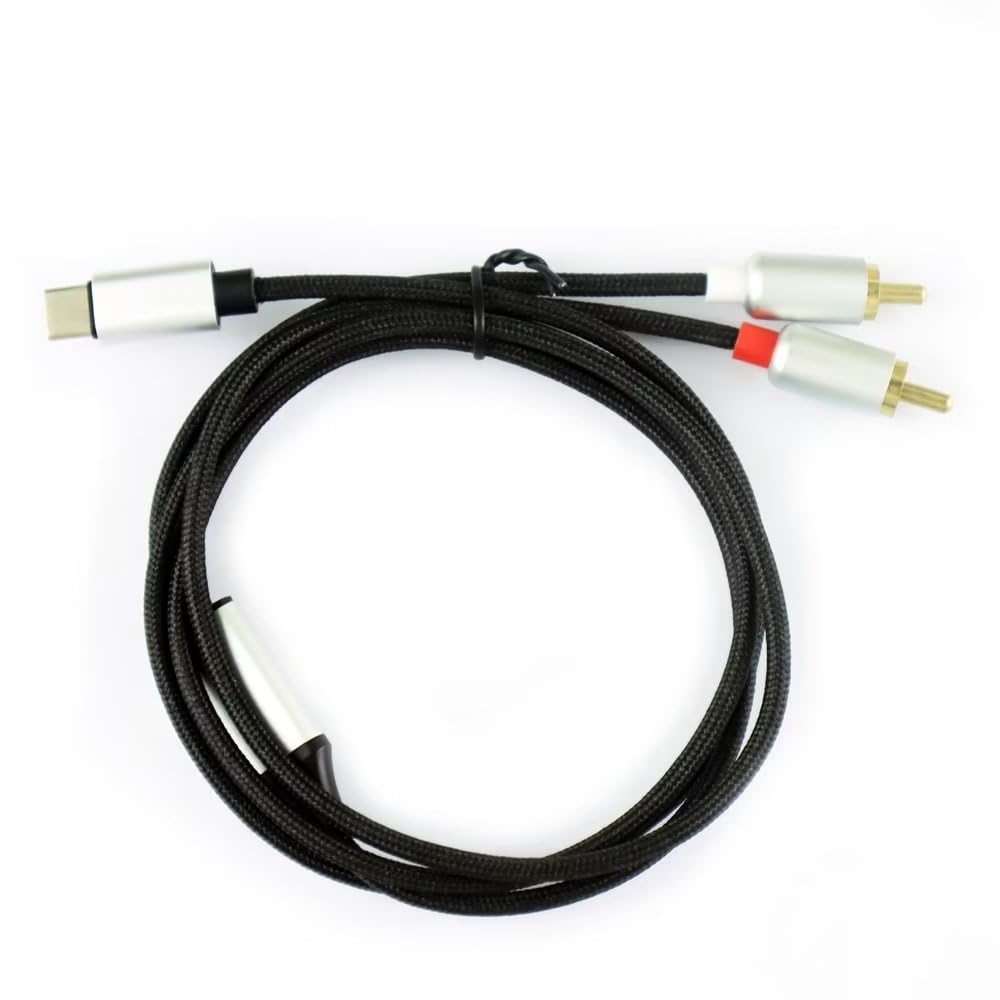 Câble RCA Audio Auxiliaire ENJOY-UNIQUE Lightning Vers 2RCA 2M - Compatible IPhone 14/13/12