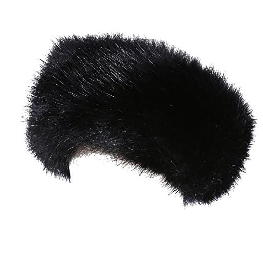 Soul Young Diadema de la piel falsa Mujer Para Invierno ligeramente elástica