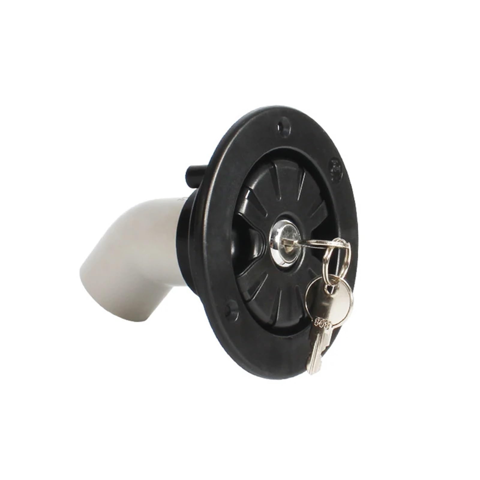 Edede Nero Caravan Water Inlet With Lock Water Tank Filling Port For Rv Camper Waterway System Accessories(Nero)
