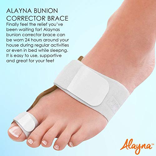 Bunion Corrector and Bunion Relief Orthopedic Bunion Splint Pads for Men and Women Hammer Toe Straightener and Bunion Protector Cushions- Relieve Hallux Valgus Foot Pain and Soothe Sore Bunions - Thumbnail 6
