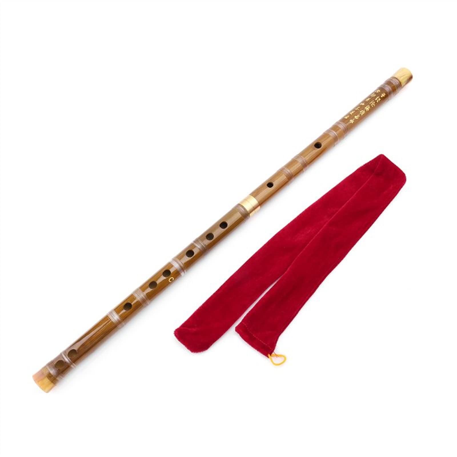 Flautas de bambú Flauta De Bambú Flauta Vertical Clarinete Instrumento Musical Regalo (Color : C)