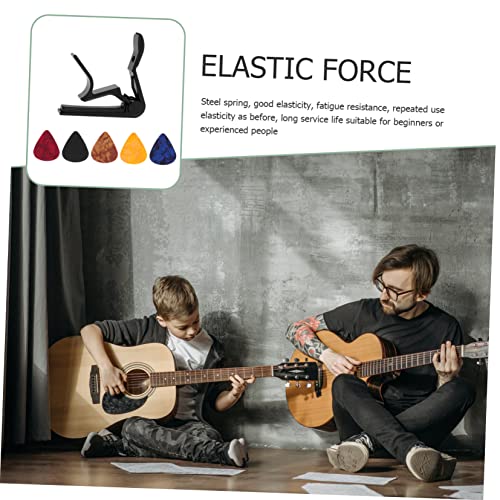 HEIMP Capo de guitare Capo de guitare électrique Accordeur d’ukulélé Capo de guitare pratique Accordeur de banjo Capo de guitare en métal Accordeur de guitare à clip Accordeur de sélection d’ukulélé f - Les Beatles, Paul McCartney, John Lennon, RIngo Starr, George Harrison HEIMP Capo de guitare Capo de guitare électrique Accordeur d'ukulélé Capo de guitare pratique Accordeur de banjo Capo de guitare en métal Accordeur de guitare à clip Accordeur de sélection d'ukulélé f – Image 8