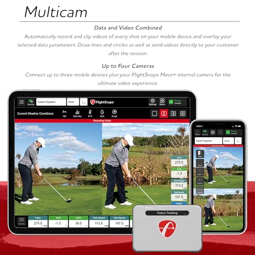 Flightscope FLGITHSCOPE MEVO+ Gps Launch Monitor And Golf Simulator thumb #3