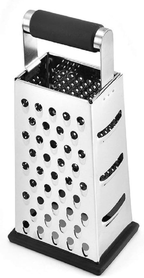 Vertical Stainless Steel Grating Four-sided Boxed Grater For Cucumbers, Carrots And Cheese, Grater, Melon, Planing, Potato, Planer, Non-slip Handle, Peeler