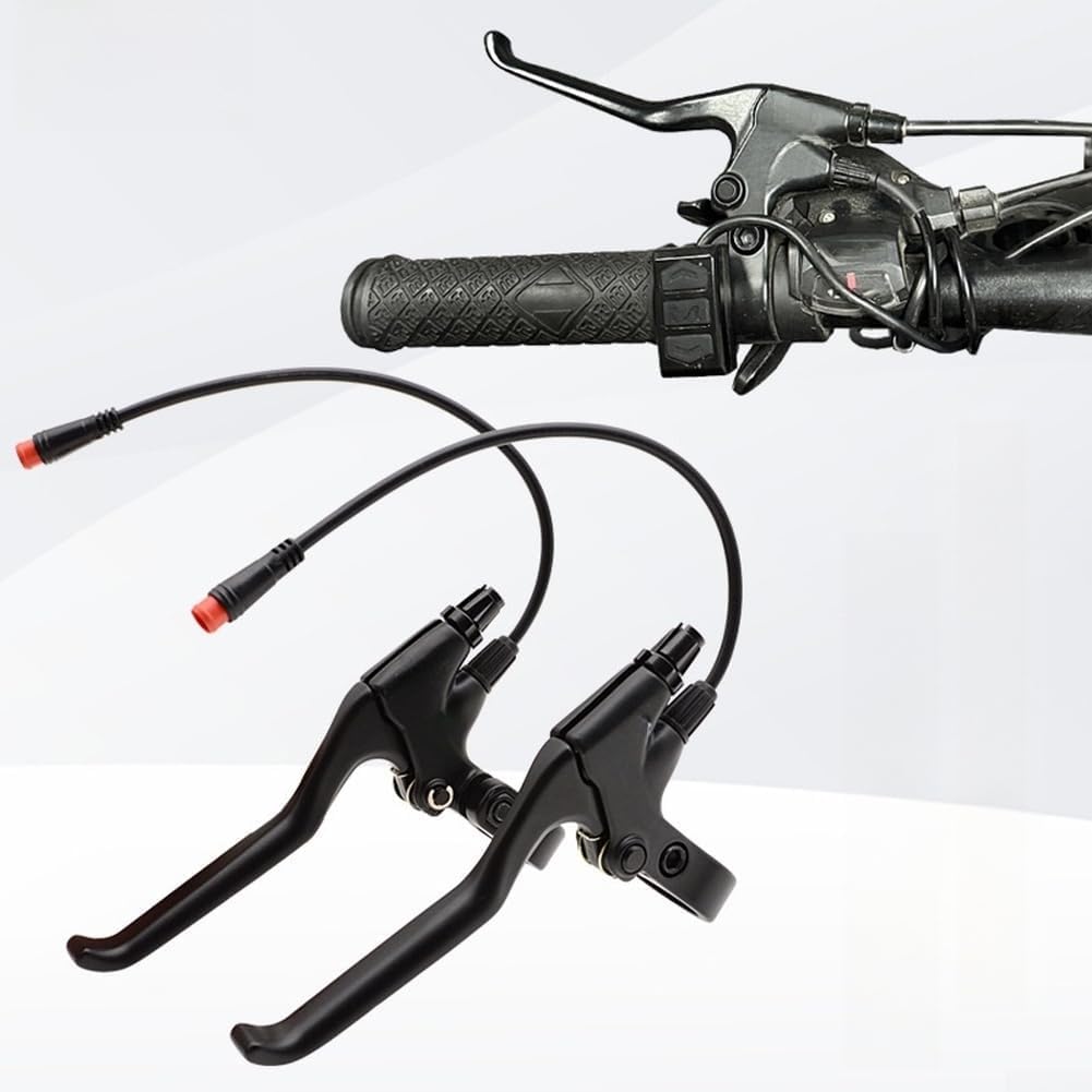 Leve Freno per Bici elettrica con connettore Maschio a 2 Pin per terminare la Potenza del Motore Durante la frenata applicata su manubri Standard da 22 mm