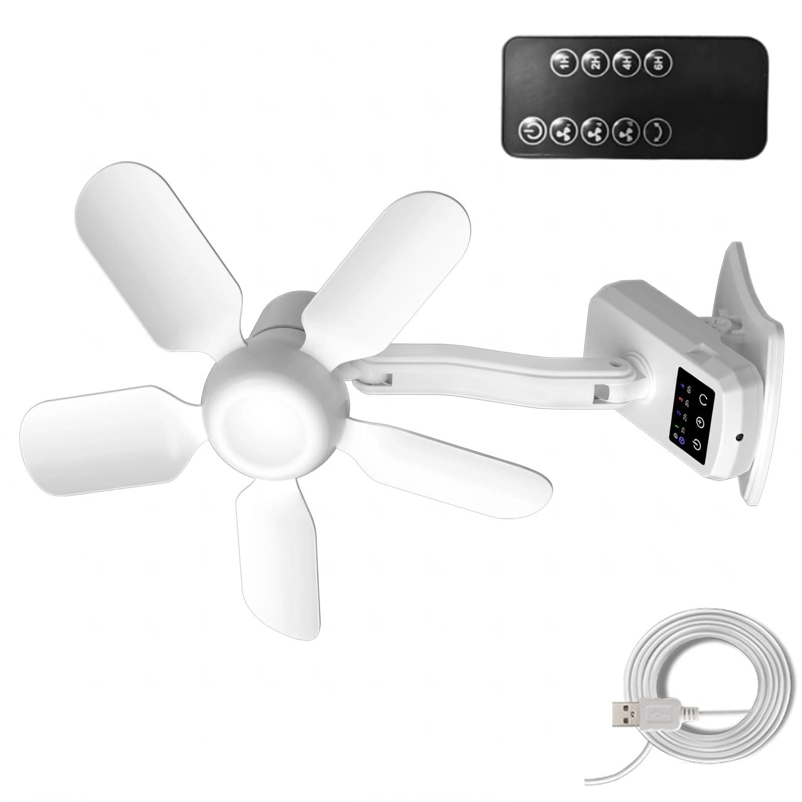 Ventilateur USB silencieux pour dormir sans bruit en chambre