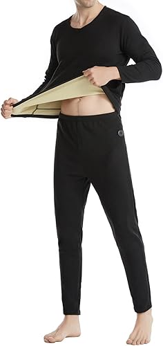 Miniatura 4 de Conjunto de ropa interior térmica térmica eléctrica, para mujeres y hombres, con calefacción eléctrica USB, manga larga, camiseta de manga larga,