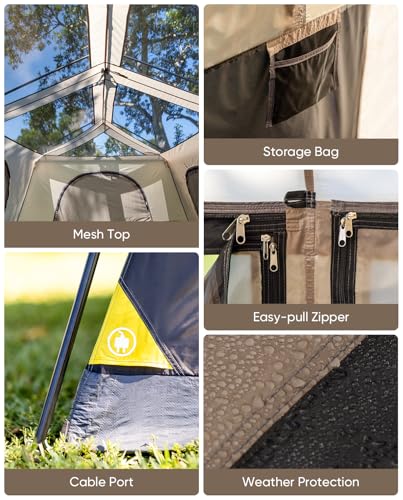 FanttikOutdoor Zeta C10 Apex Tent