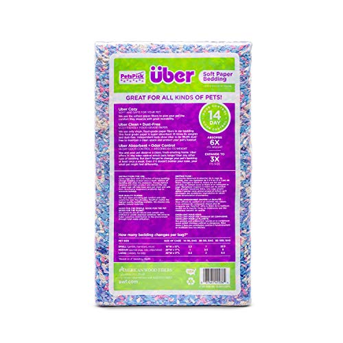 PETSPICK Uber Soft Paper Pet Bedding for Small Animals, Confetti, 36L - Image 4