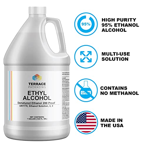 image for Active Element Ethanol Alcohol 95% - Ethyl Alcohol - 1 Gallon - High P