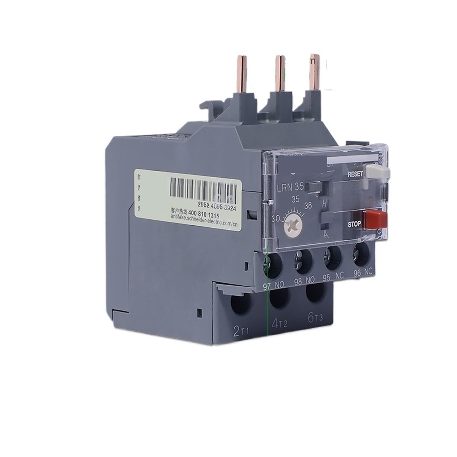 BALYDLUL Three-Pole Overload Relay LRN10N LC1N AC Contactor LAEB1N base(LRN01N)