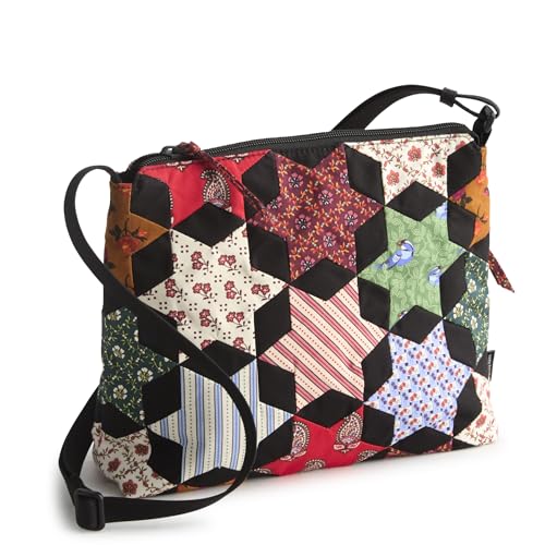 Image of Vera Bradley Women's Premium Cotton Original Zip Hipster Crossbody Bag