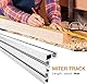 75 Typ T Nut Gehrungsschiene, 1200MM T Track Schiene Schienenbefestigung Aluminiumlegierung T-Nut Führungsschiene, DIY T-Nut Gehrungsschienenlehre, für Tischsägen,Holzbearbeitungstische