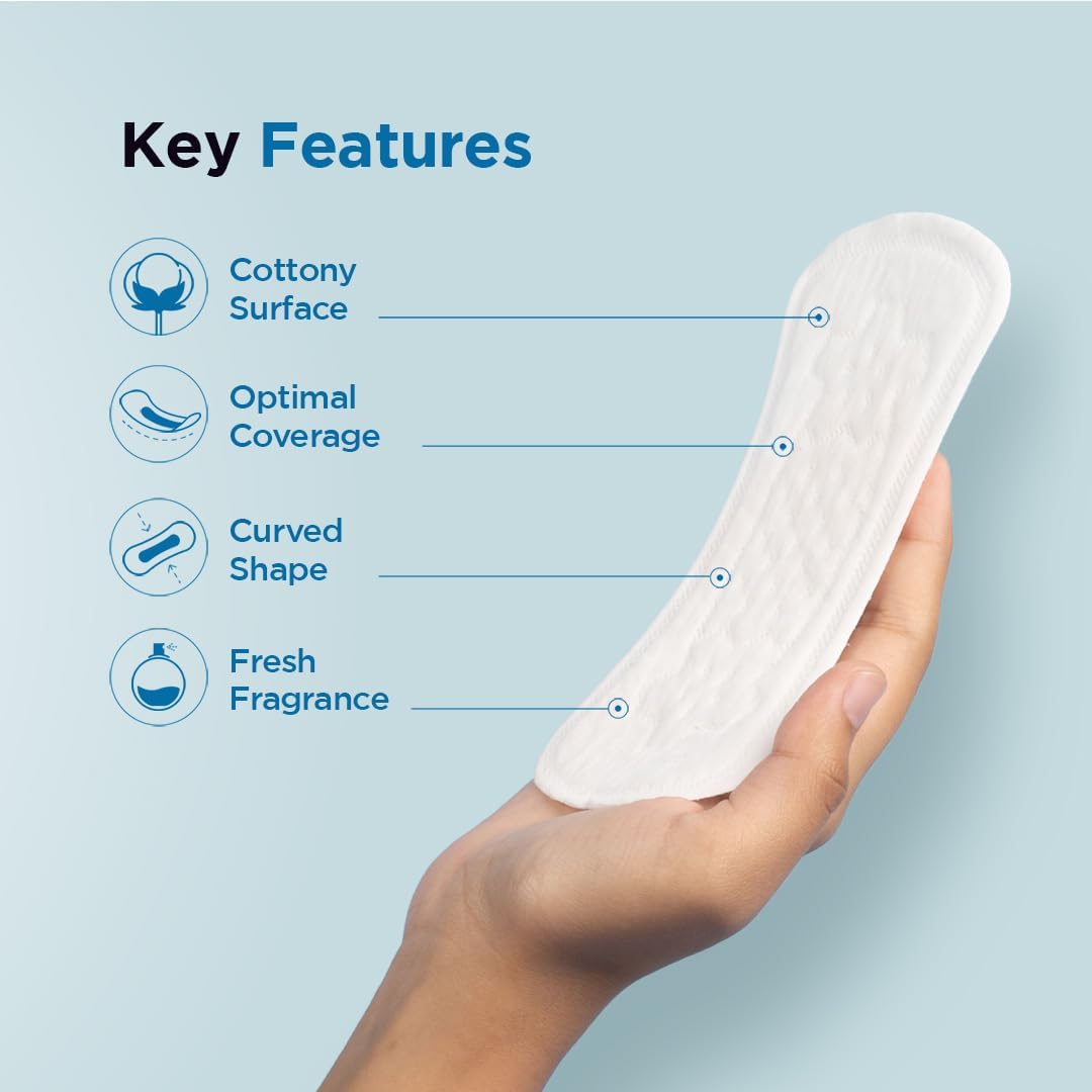 Pee Safe Panty Liners For Women Daily Use - 60 Liners | 155Mm | Daily Use 3
