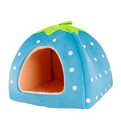 Sannysis Caseta para Mascota Plegable Suave Cama para Perro o Gato (color2)