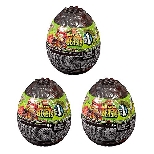 Breakout Beasts Slime Eggs Series 1 (Pack of Three Surprise Eggs)