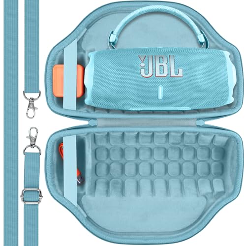 Image of co2CREA Case for JBL Charge 6 Portable Bluetooth Speaker, Teal