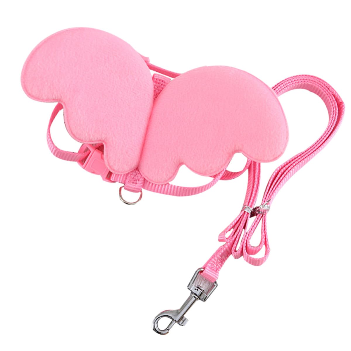 Correa rosa STOBAZA solución antimanchas arnés mascotas pequeñas