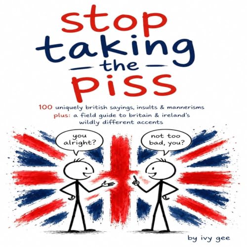 Diseño de la portada del título Stop Taking the Piss