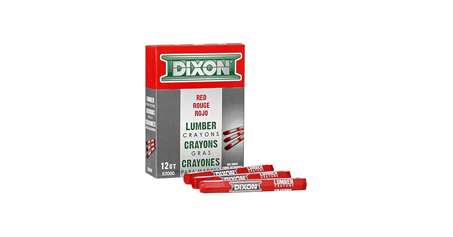 【最終値下げ】papier Apron brown Amazon.com: Dixon 52000 Lumber Marking Crayons, Red, 12-Pack