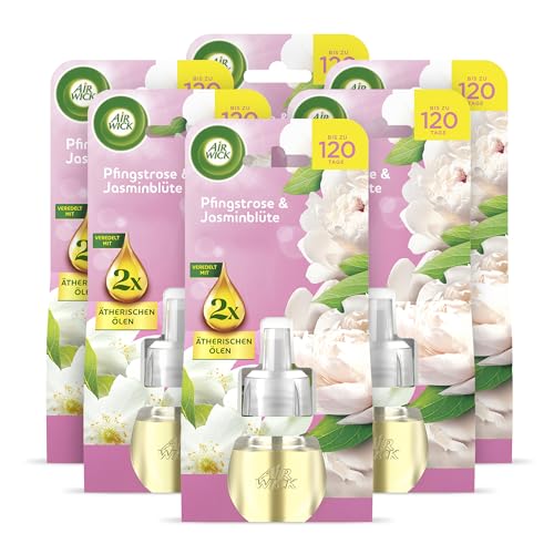 Air Wick Duftstecker Nachfüller – Duft: Pfingstrose und...