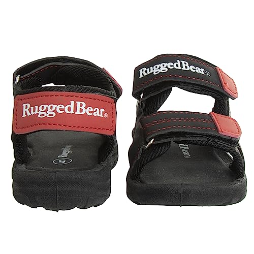 Image of Rugged Bear Kids Boys Girls Open-Toe Outdoor Sport Water Sandals - beach pool slide adjustable strap shoes athletic summer (Toddler /Little Kid /Big Kid)