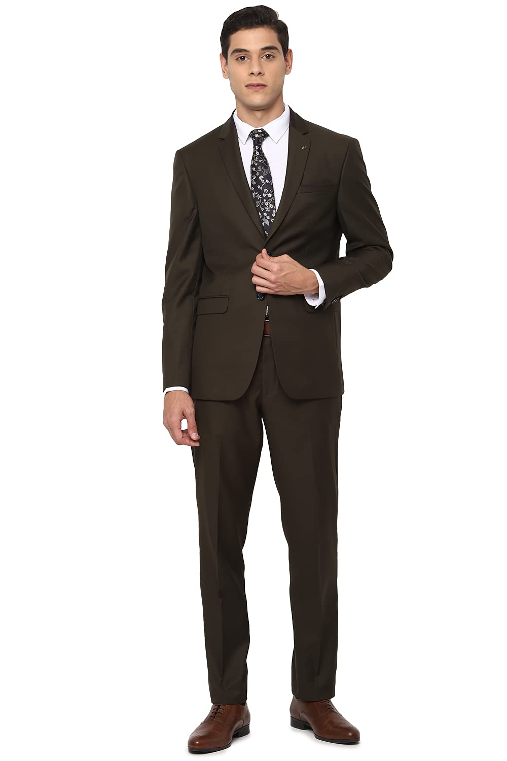 allen solly Men's Polyester Blend Two Piece Suit-Dress Set-picture-11