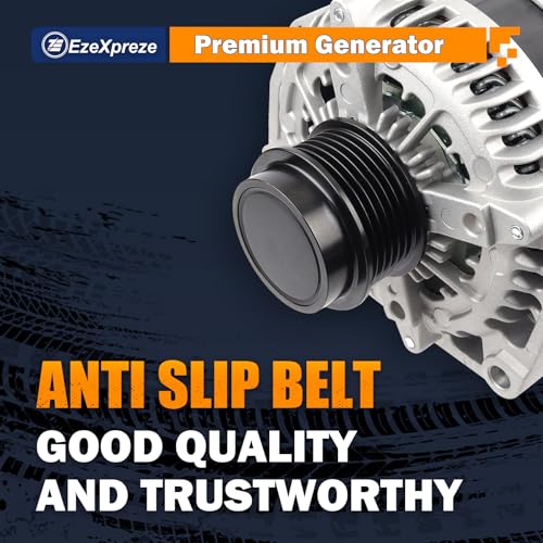 Image of EZEXPREZE 84143540 170A High Output Alternator Fit for 2014-18 GMC Sierra and Chevy Silverado 1500, 2015-20 Chevy Suburban Tahoe GMC Yukon Cadillac Escalade - Replaces for 22949467 1042106870