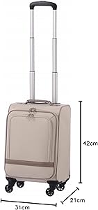 Amazon | [ヒロミチナカノ] スーツケース テッラTR No.34021 25L 1～2