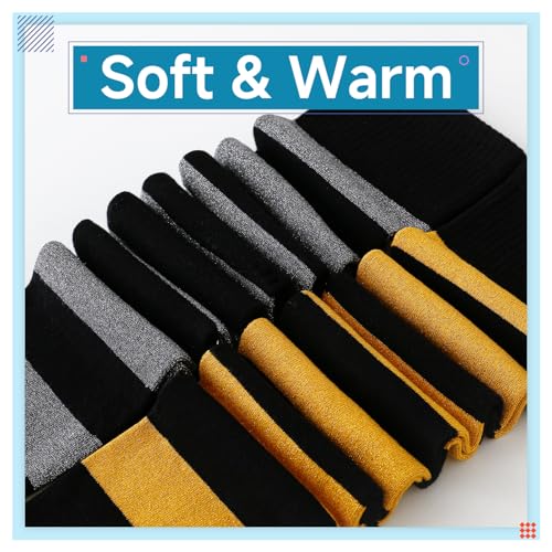 Image of Kayhoma Extra Long Cotton Stripe Thigh High Socks Over the Knee High Socks