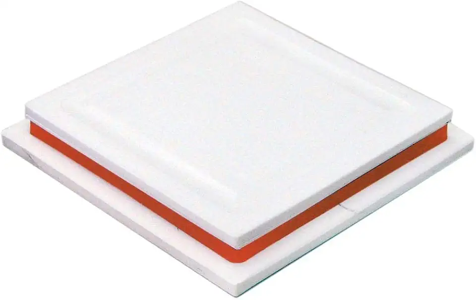 Placa anti formiga Branca 12CM